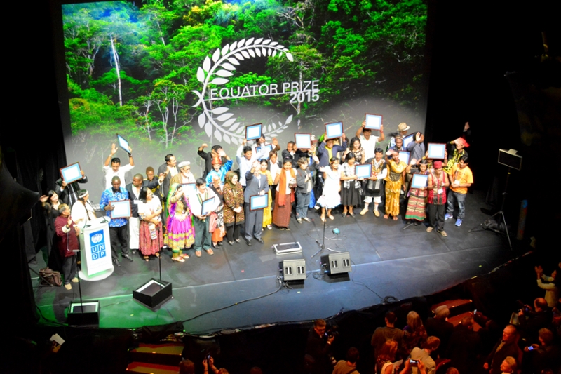 photo of Equator Prize 2015 winners