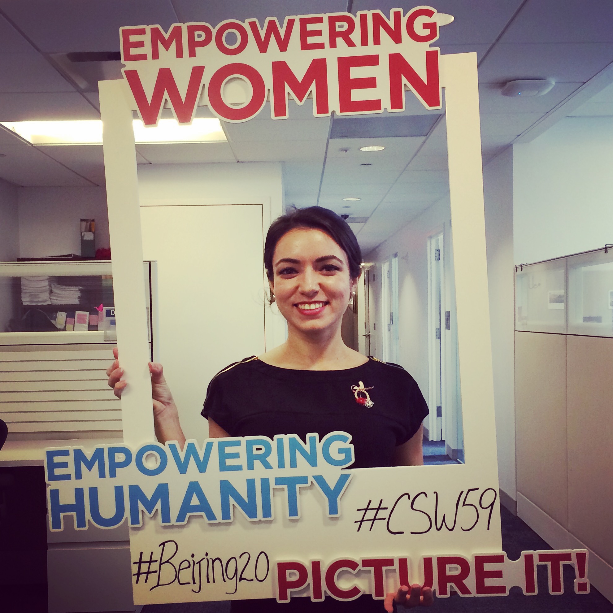 Photo of Wendy Gutierrez at UN Women