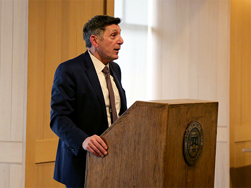 Michael Botticelli speaks at Brandeis/Harvard NIDA Center Symposium