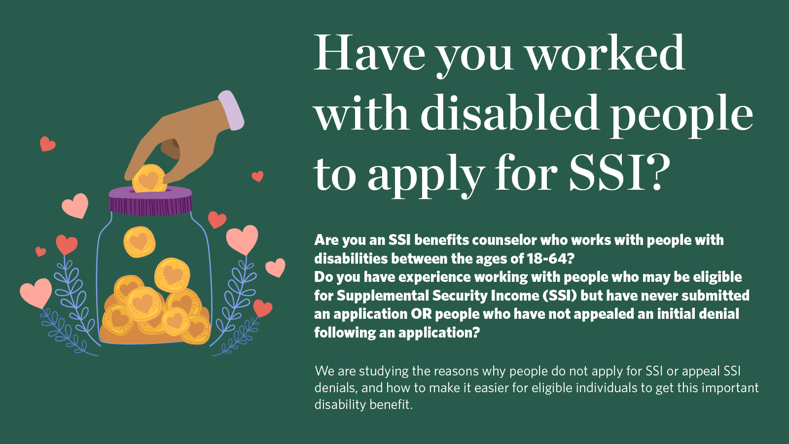 Challenges Accessing SSI for People with Disabilities—Benefits Counselors