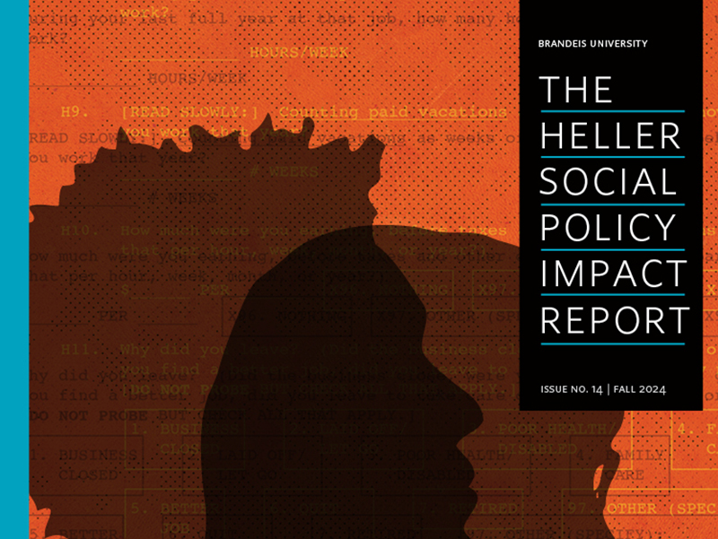 Cover of Fall 2024 Heller Social Policy Impact Report