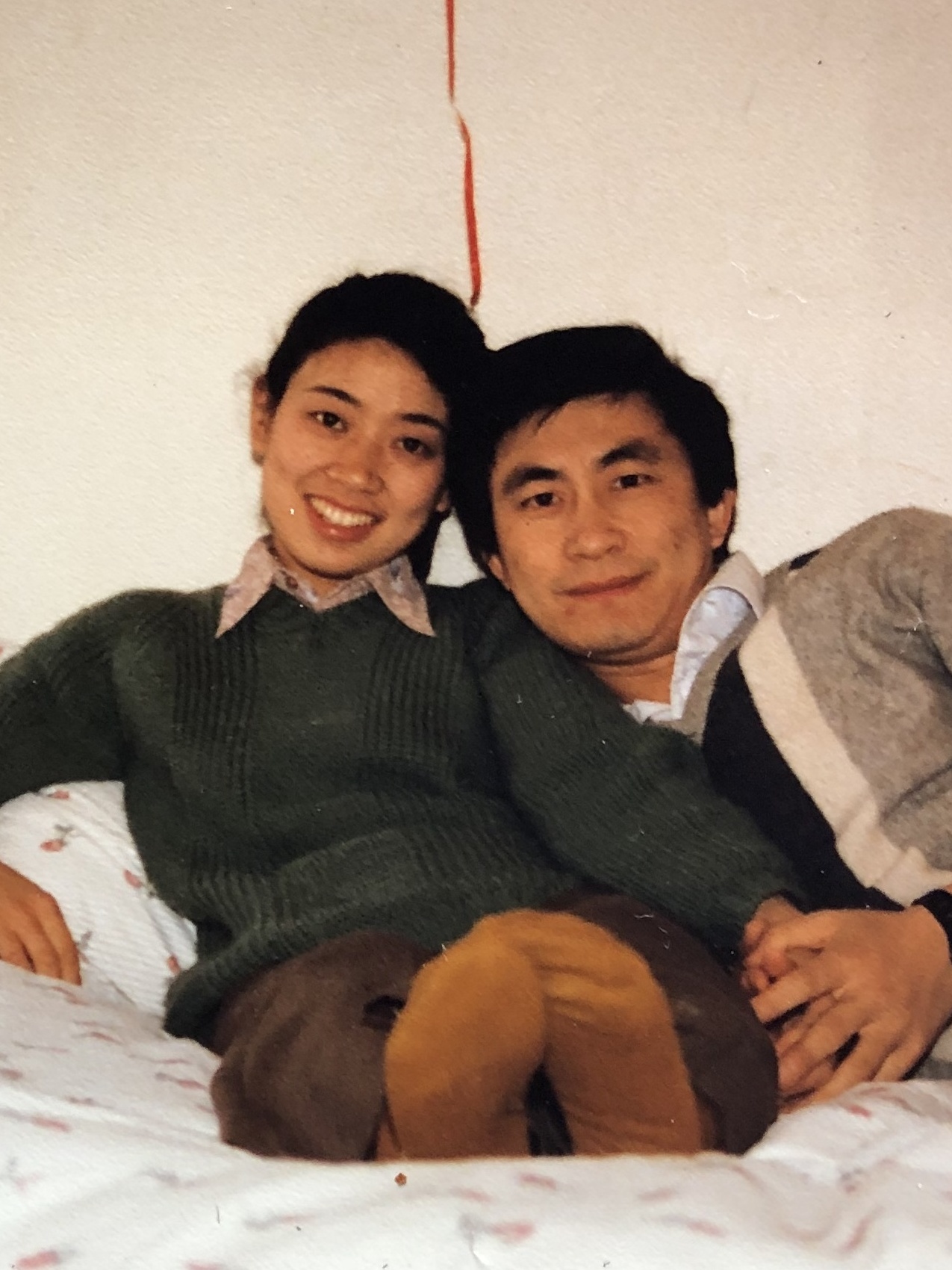 Photo of Peggy Zhang's grandparents together
