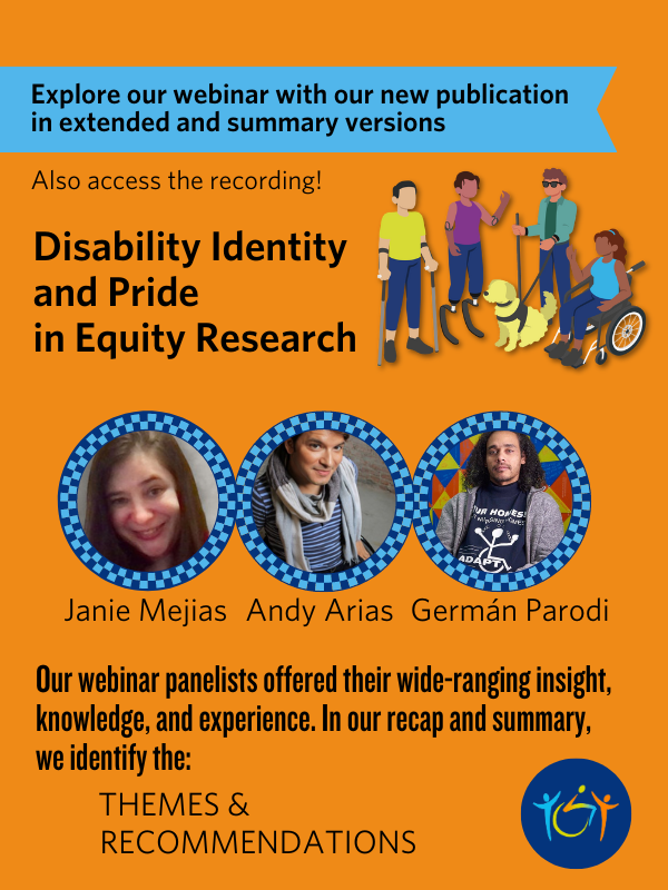 Disability Identity and Pride in Equity Research - Webinar Recap & Summary Available