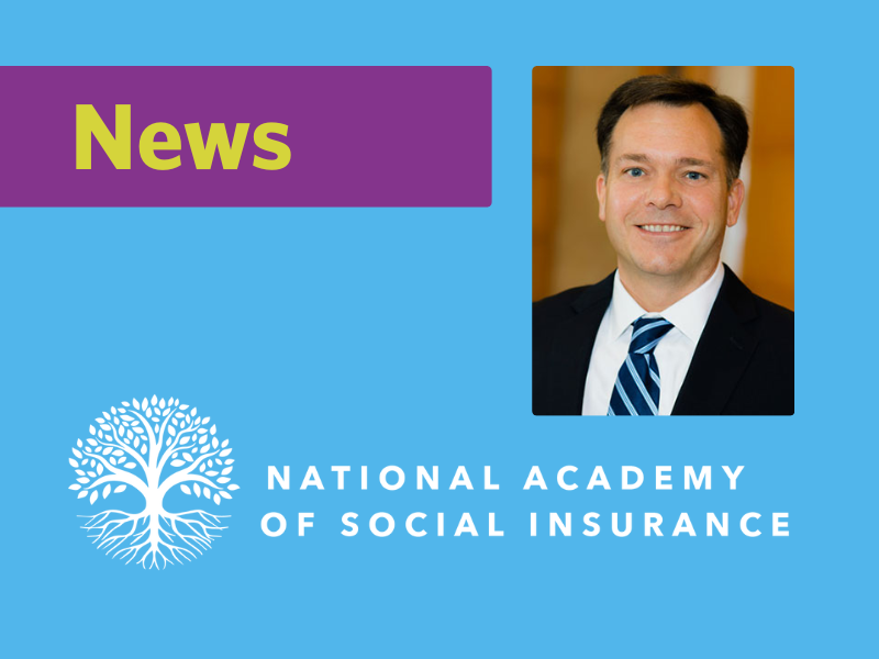 CLPC director Joe Caldwell a member of the National Academy of Social Insurance’s Class of 2026