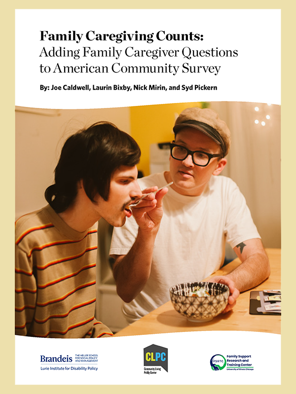 Family Caregiving Counts: Adding Family Caregiver Questions to American Community Survey
