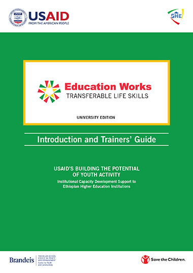 Cover of Education Works Trainers' Guide
