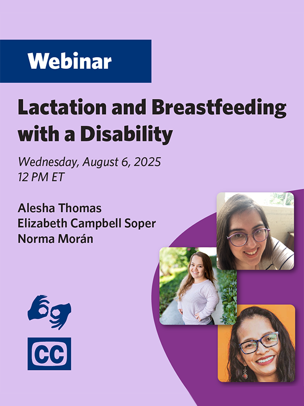 Lactation and Breastfeeding with a Disability