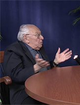 Video still of Rev. Gustavo Gutiérrez