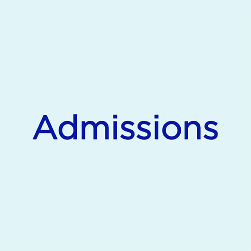 Admissions