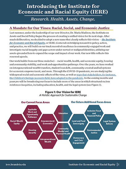 Cover of Funders Brief