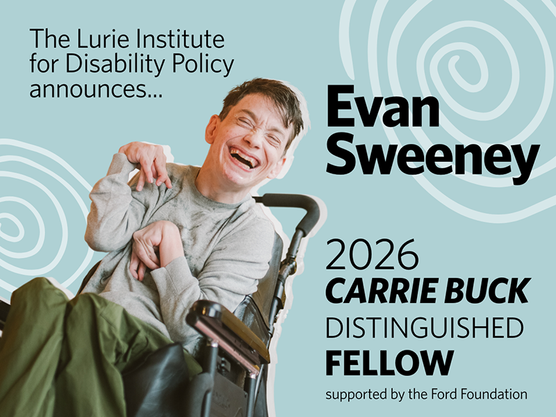 Carrie Buck Distinguished Fellow 2026, Evan Sweeney