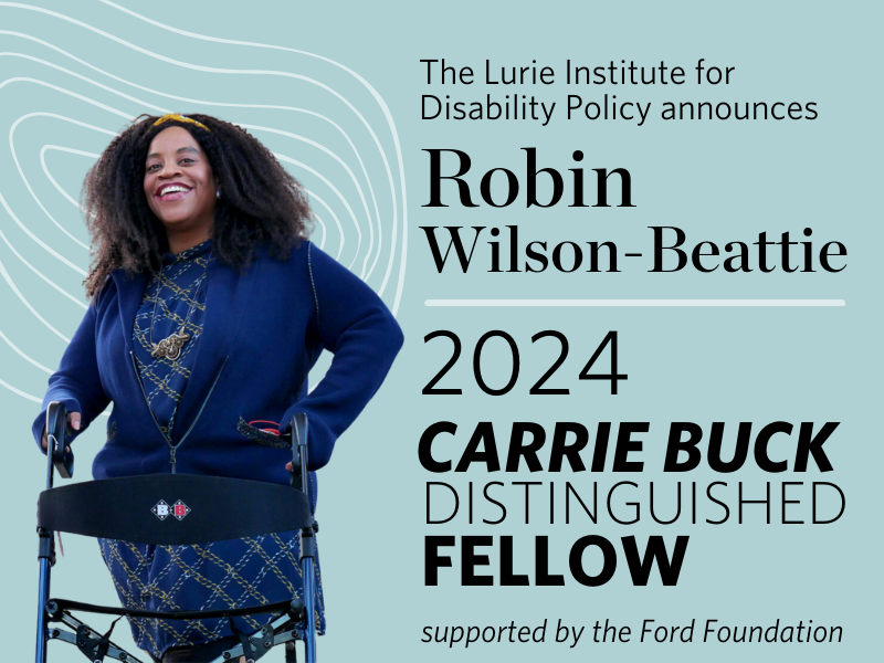 Announcing Robin Wilson-Beattie as 2024 Carrie Buck Distinguished Fellow