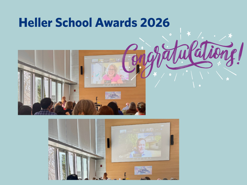 Heller School Awards 2026