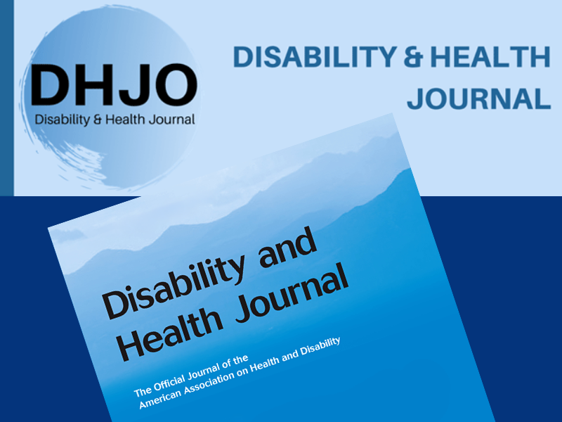 Disability and Health Journal image