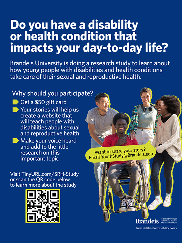 Sexual and Reproductive Health of Young People Study flyer