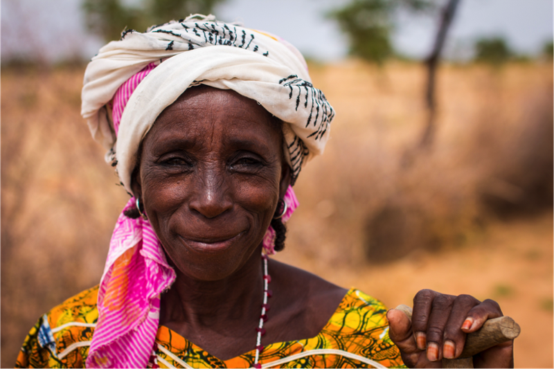 Photo of woman in Niger by Josh Cramer-Montes