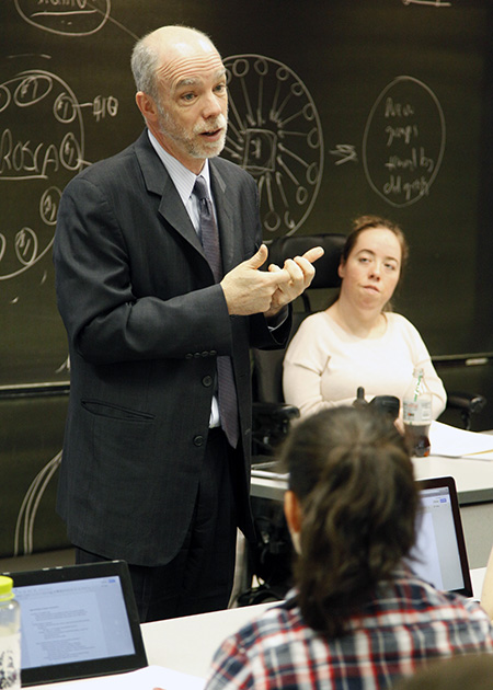 Michael Doonan teaching in class