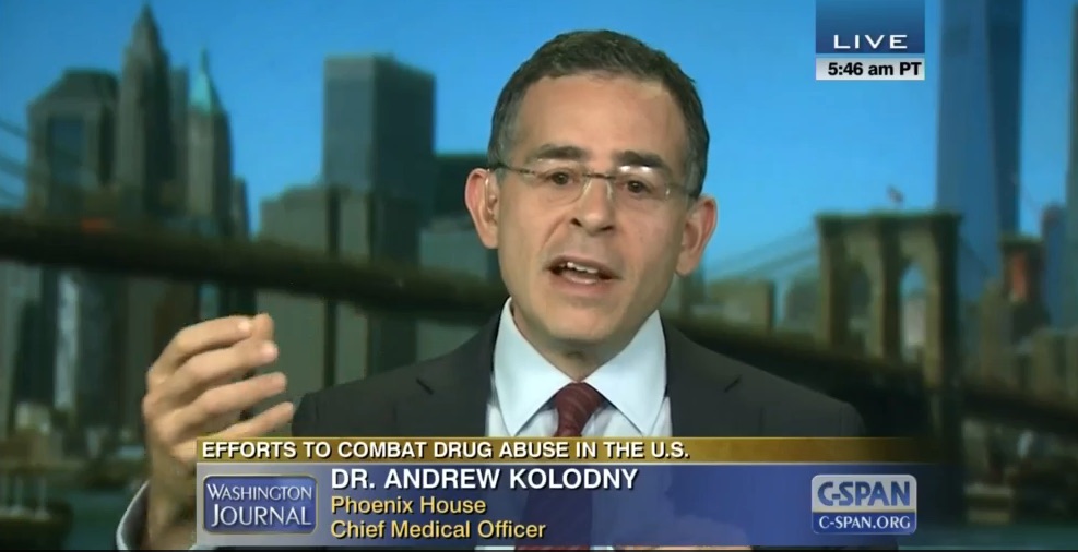 image of Dr Andrew Kolodny on CSPAN