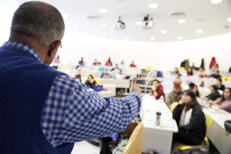 image of Ted Johnson teaching