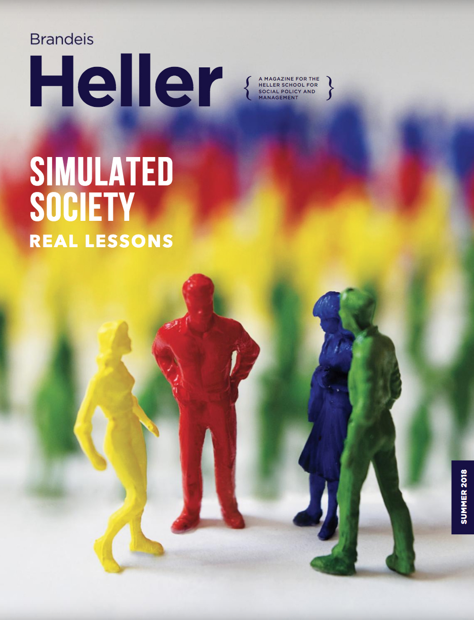 cover of Summer 2018 Heller Magazine