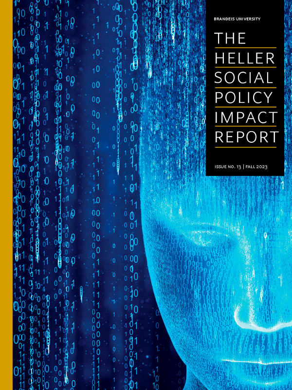 Cover of Fall 2023 Heller Social Policy Impact Report