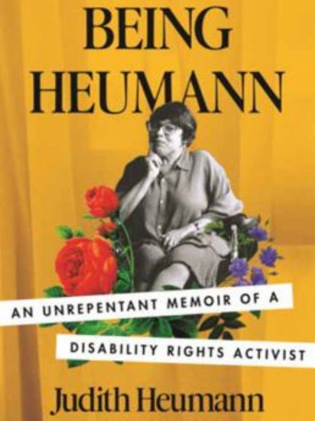 Book cover: "Being Heumann" by Judy Heumann