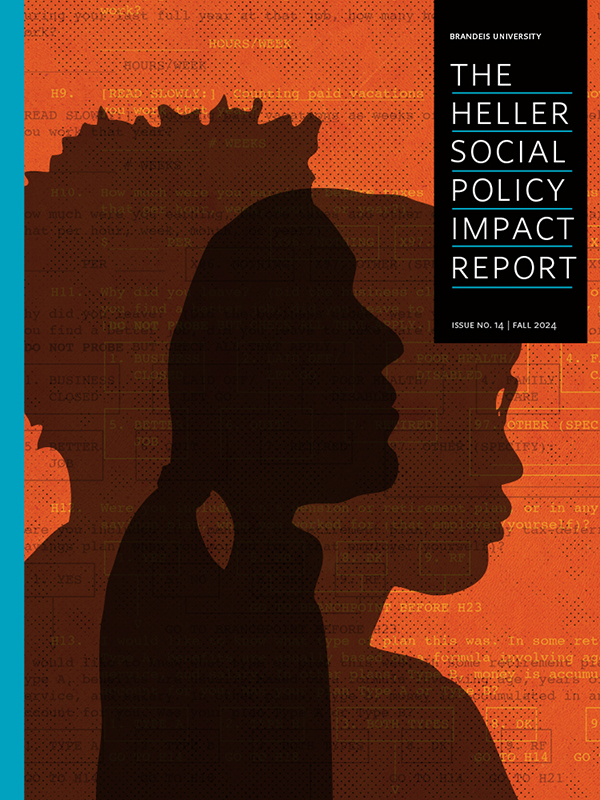 Cover of Fall 2024 Heller Social Policy Impact Report