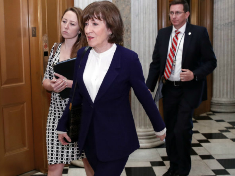 The Kavanaugh nomination was about power. Susan Collins missed that.