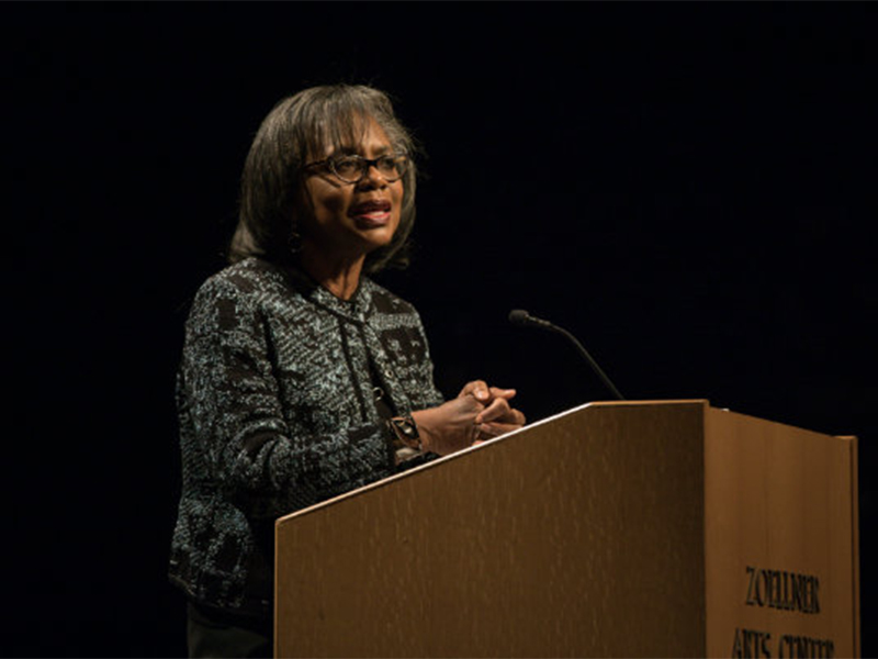 Attorney and Advocate Anita Hill Urges Engagement, Commitment to Social Change