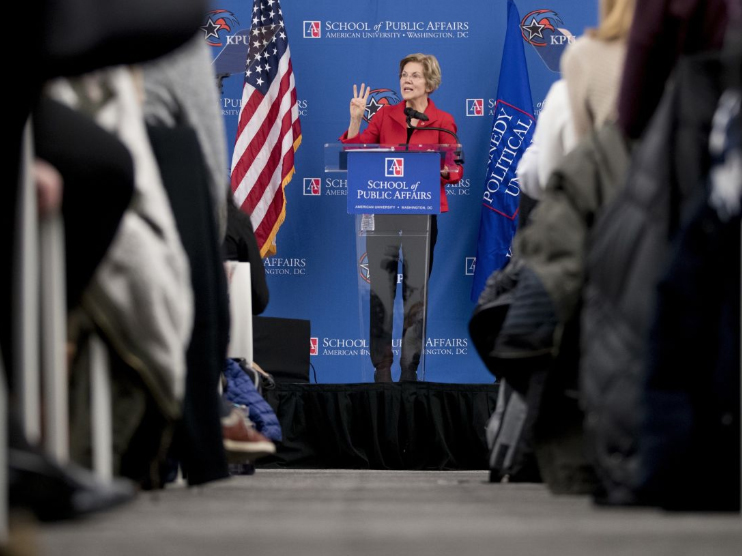 Sen. Elizabeth Warren Proposes Student-Debt Cancellation