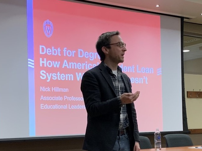 Phi Kappa Phi lecture discusses student debt crisis, racial disparities