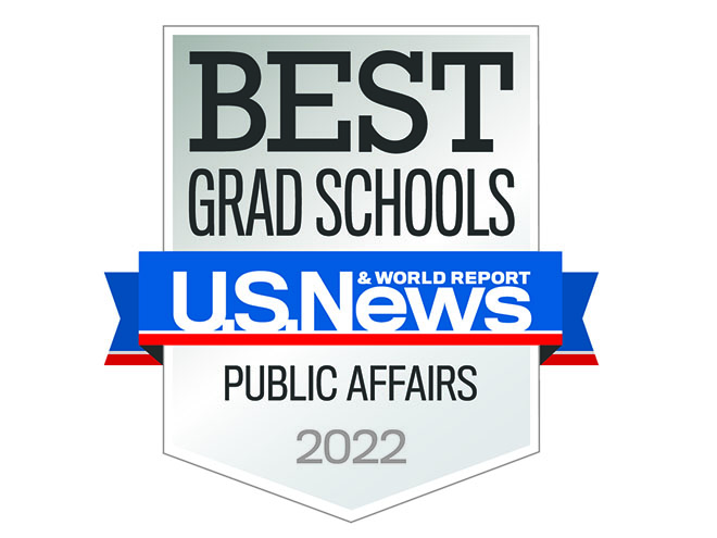 Best Grad Schools: US News & World Report: Public Affairs 2022