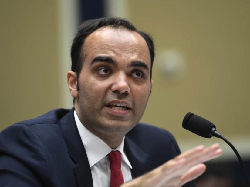 Rohit Chopra, director of the Consumer Financial Protection Bureau, is being targeted by the U.S. Chamber of Commerce