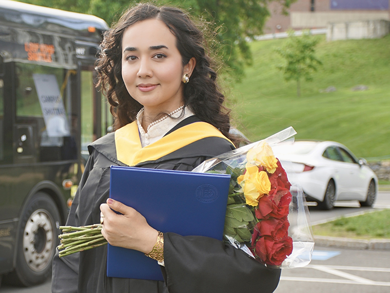 MS GHPM Commencement Speaker: Taiba Aziz, MS GHPM'25