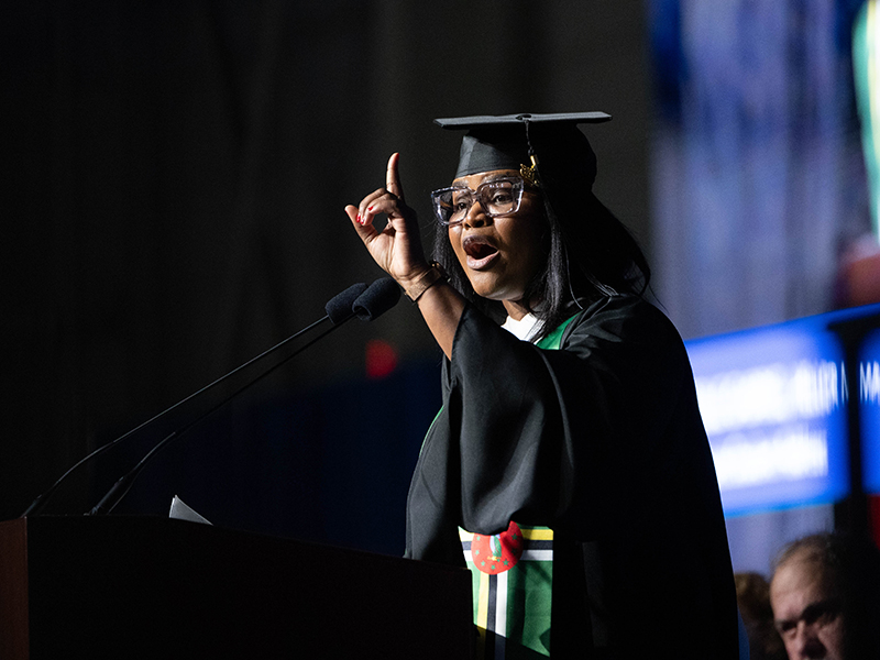 Graduate Speaker, Brandeis University Commencement: Giselle Gabriel, MA SID'25