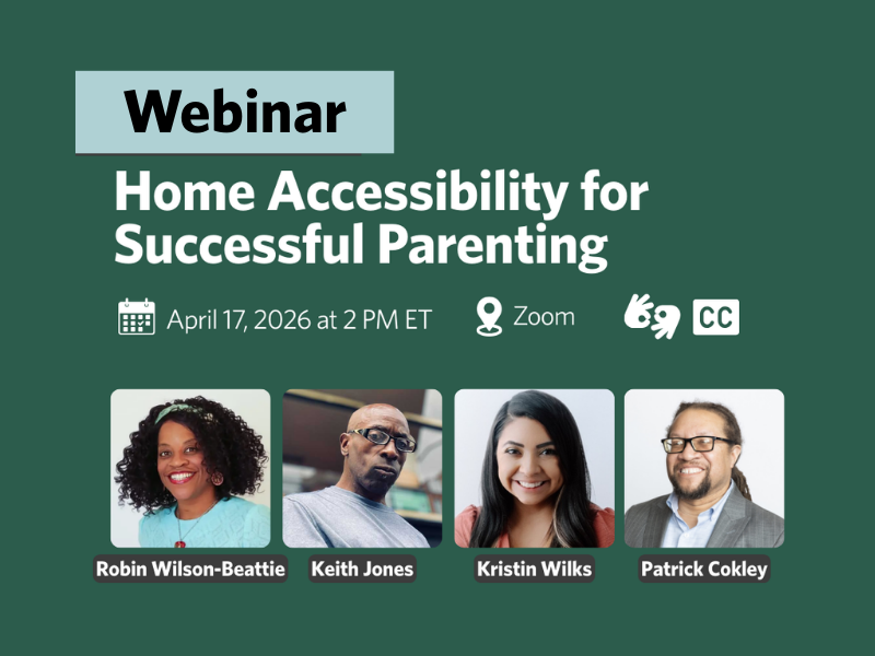 Home Accessibility for Successful Parenting - National Research Center for Parents with Disabilities