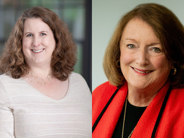 Sharon Reif, PhD'02, and Constance Horgan, Co-Chairs, Behavioral Health Policy Concentration