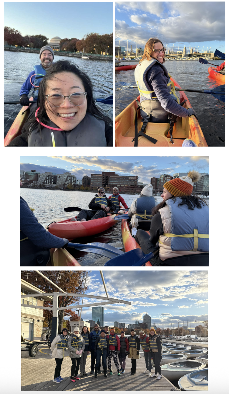 Kayaking in the Charles River