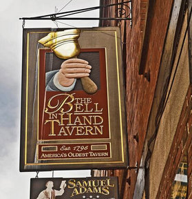 Bell in Hand - oldest tavern in US