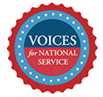 Voices for National Service logo