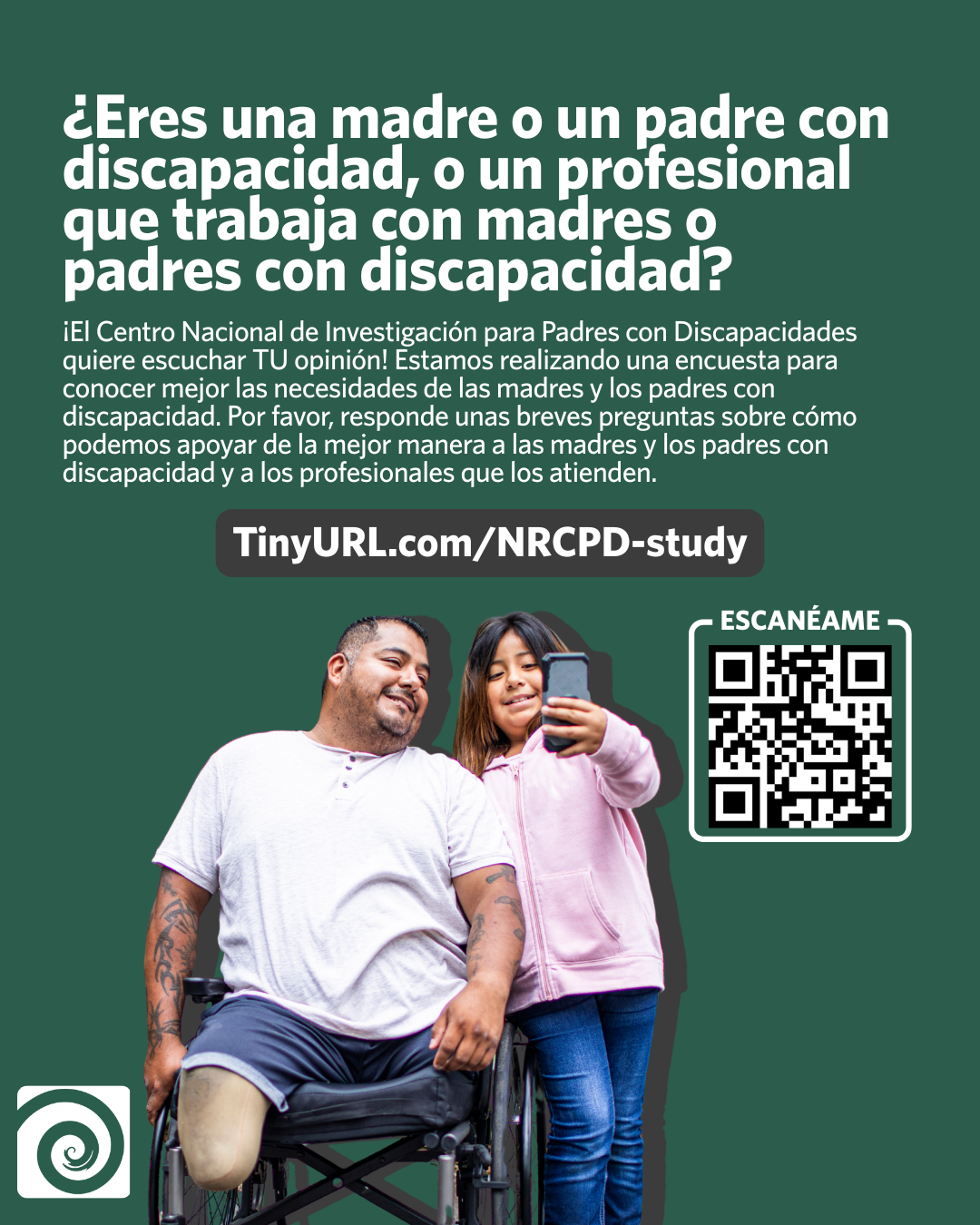 Needs Assessment Survey 2025 -  Centro Nacional de Investigación para Padres con Discapacidades