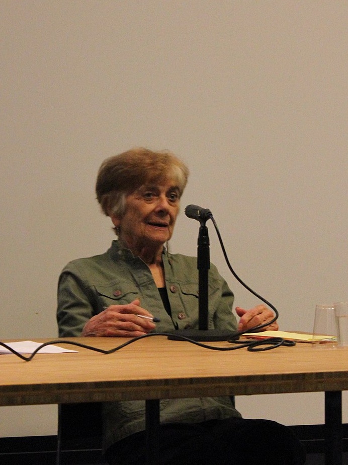Frances Fox Piven, at conference "Walmart and Its Discontents", at Columbia University, in 2012