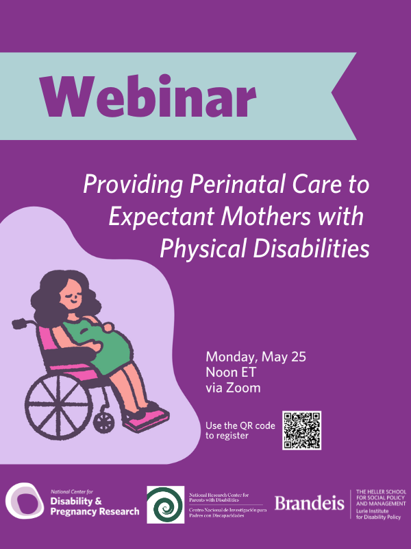 Providing Perinatal Care to Expectant Mothers with  Physical Disabilities - banner