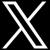 X logo - white on dark background