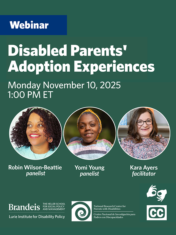 Disabled Parents' Adoption Experiences (webinar)